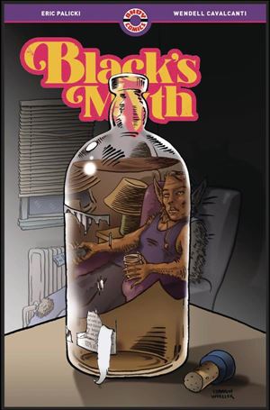 Black's Myth: The Key To His Heart issue 2-B Shannon Wheeler Cover