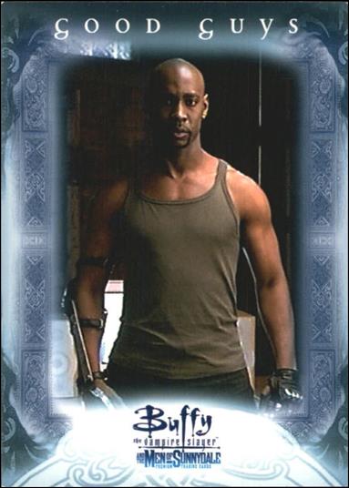 Buffy the Vampire Slayer: Men of Sunnydale (Base Set) card 62 Principal Wood