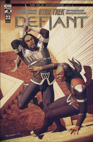 Star Trek: Defiant issue 23 Angel Unzueta Cover