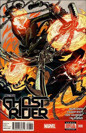 All-New Ghost Rider issue 8 Damion Scott Cover
