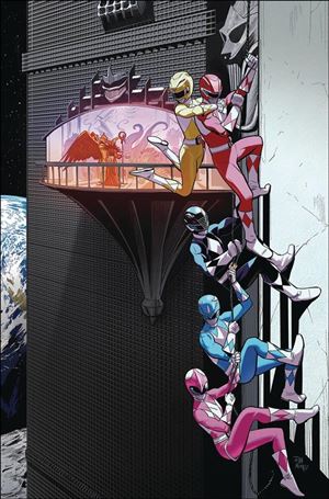 Saban's Go Go Power Rangers issue 6 Dan Mora Cover