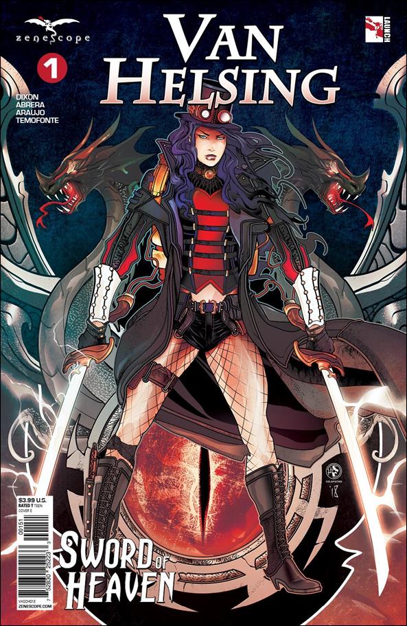 Van Helsing: Sword of Heaven issue 1-E Leonardo Colapietro Cover