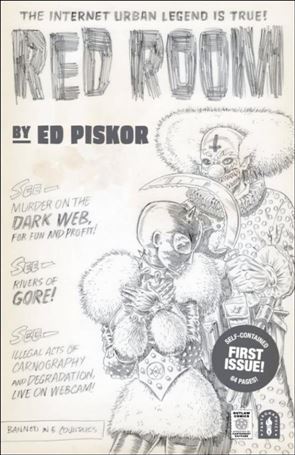 Red Room: The Antisocial Network issue 1-E Ed Piskor Sketch Cover (2nd Printing)