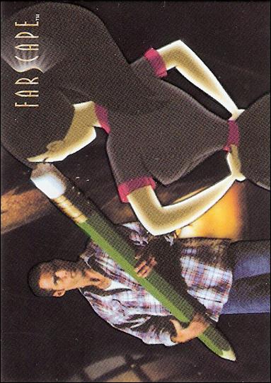 Farscape: Season Three (Revenging Angel Subset) card R12 Aeryn Sun & John Crichton
