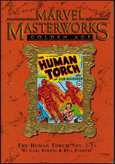 Marvel Masterworks: Golden Age Human Torch issue 1-B Marble Dust Jacket Vol 51