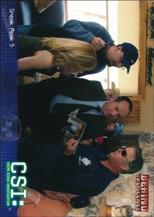 CSI: Crime Scene Investigation - Series Two (Base Set) card 95 Sneak Peak 5