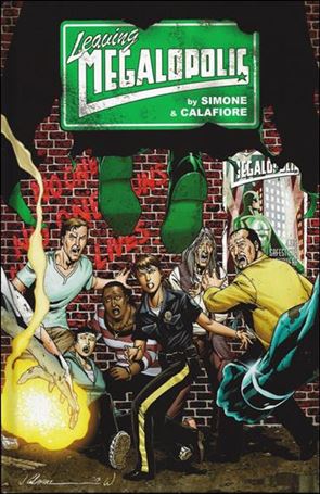 Leaving Megalopolis issue 1-B Kickstarter Standard Cover