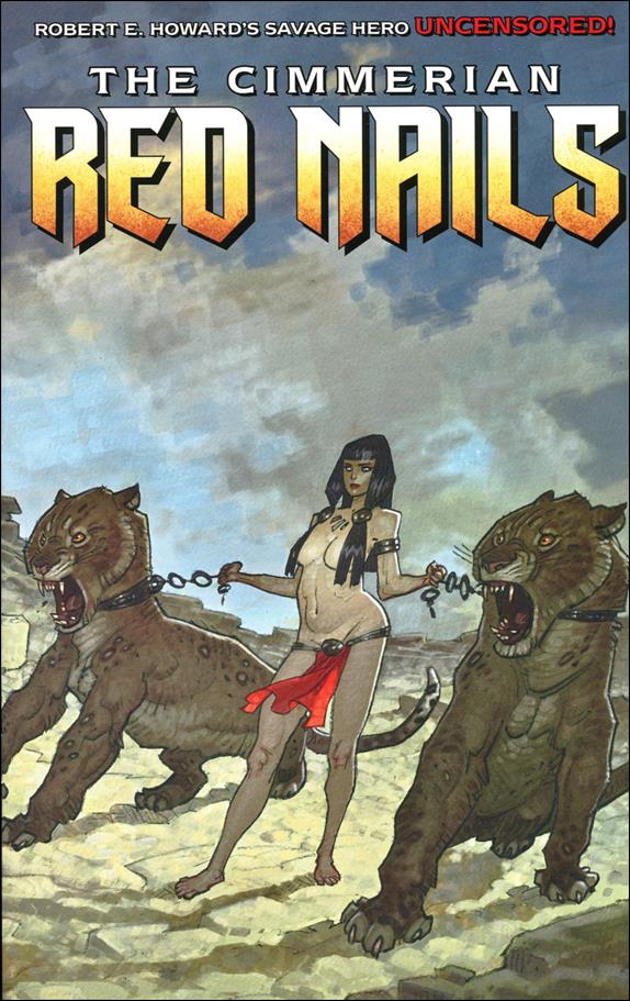 Cimmerian: Red Nails issue 1-D Didier Cassegrain Wraparound Cover