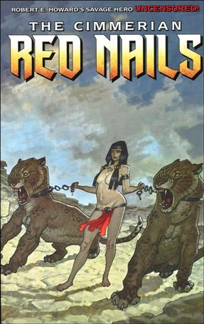 Cimmerian: Red Nails issue 1-D Didier Cassegrain Wraparound Cover