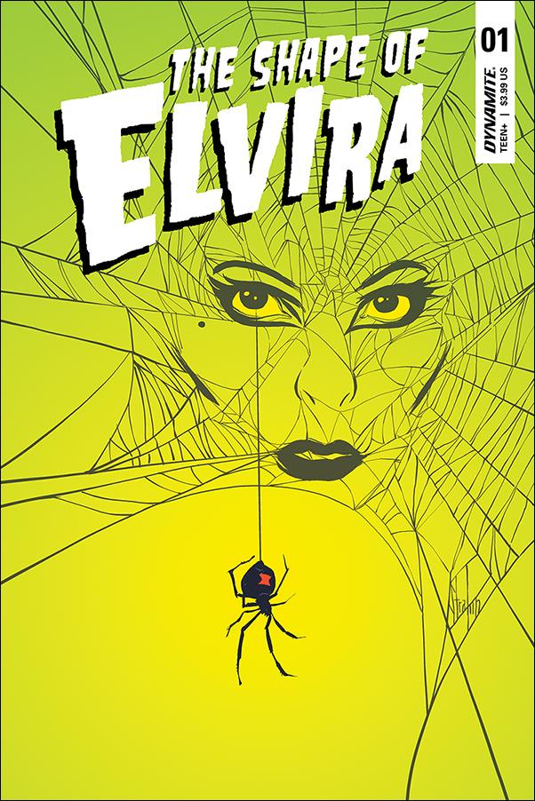 Shape of Elvira issue 1-C Kyle Strahm Cover