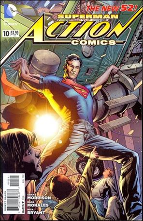 Action Comics (2011) issue 10-D Bryan Hitch Cover