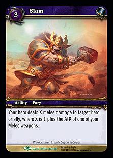 World of Warcraft: Through the Dark Portal (Base Set) card 124 Slam