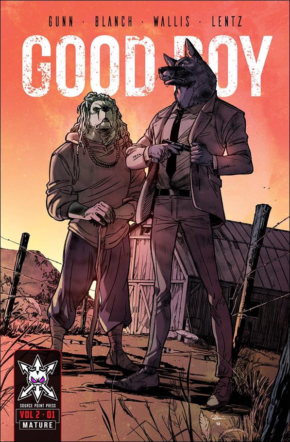 Good Boy Vol 2 issue 1-B Danica Brine Cover