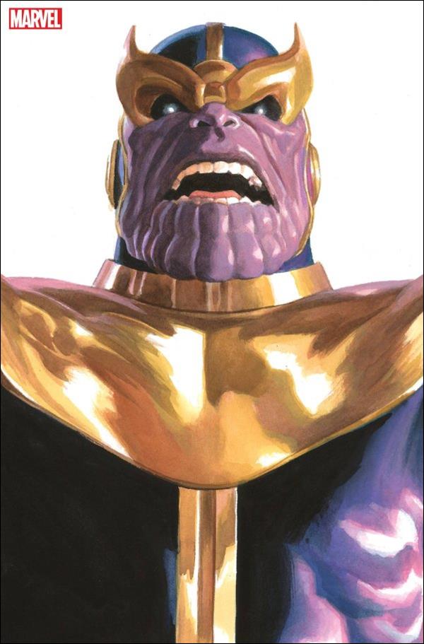 Warlock: Rebirth issue 1-D Alex Ross Timeless Thanos Virgin Cover