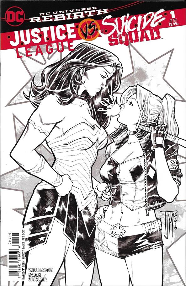 Justice League Vs Suicide Squad issue 1-TB Francis Manapul Fried Pie Sketch Cover