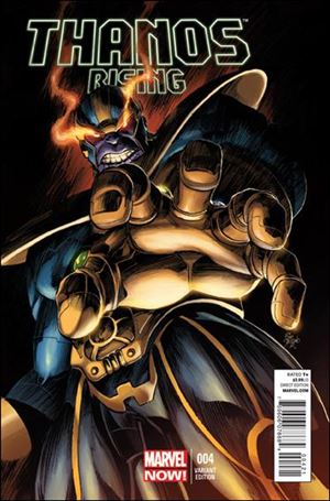 Thanos Rising issue 4-B Mike Deodato Jr. 1:50 Cover