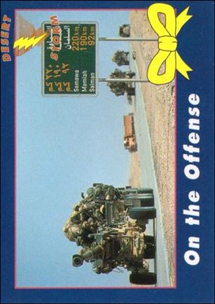 Operation Yellow Ribbon Desert Storm Trading Cards (Base Set) card 37