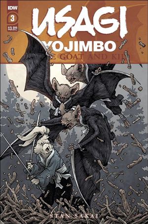 Usagi Yojimbo: Lone Goat and Kid issue 3