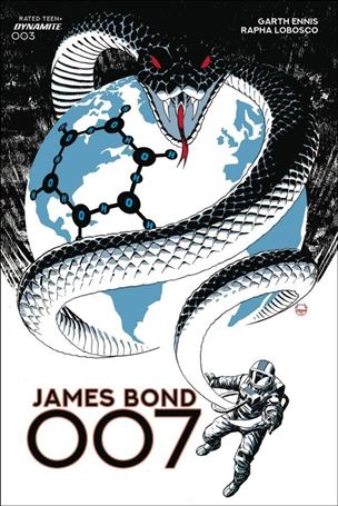James Bond 007 (2024) issue 3 Dave Johnson Cardstock Cover