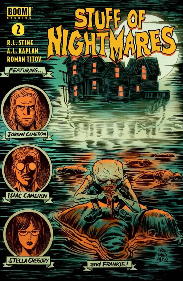 Stuff of Nightmares issue 2 Francesco Francavilla Standard Cover