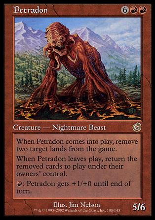 Magic the Gathering: Torment (Base Set) card 108 Petradon