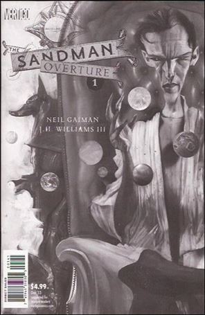 Sandman: Overture issue 1-F Dave McKean 1:200 Black & White Cover