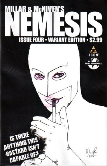 Millar & McNiven's Nemesis issue 4-C Mark Millar 1:25 Cover