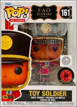 POP! Ad Icons figure 161-C Toy Soldier (Crystal) FAO Schwarz Exclusive