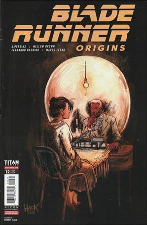Blade Runner Origins issue 12-C Robert Hack Cover