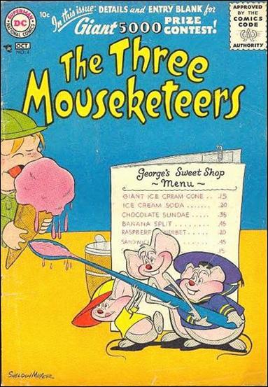 Three Mouseketeers (1956) issue 4