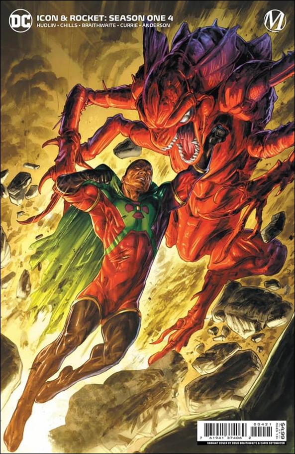 Icon and Rocket: Season One issue 4-B Doug Braithwaite Cardstock Cover