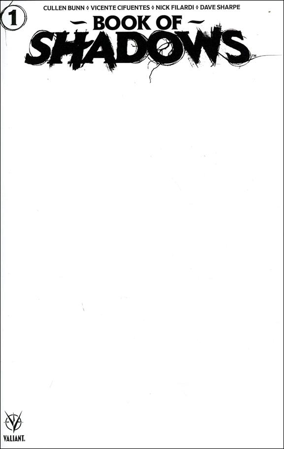 Book of Shadows (2022) issue 1-E Blank/Sketch Cover