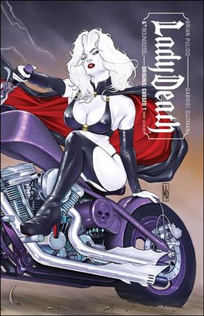 Lady Death Origins: Cursed issue 1-B Wraparound Cover