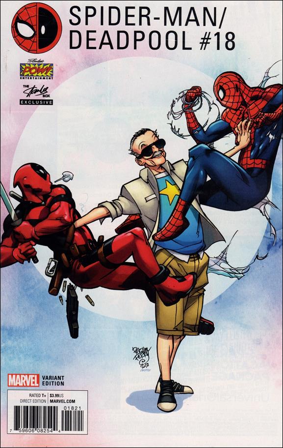 Spider-Man/Deadpool issue 18-B Polybagged Stan Lee Box Cover