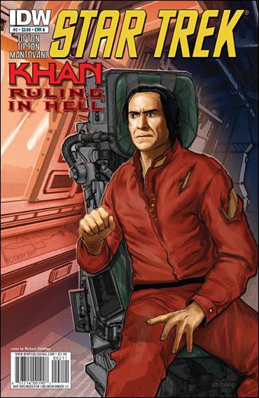 Star Trek: Khan Ruling in Hell  issue 2 Michael Stribling Cover