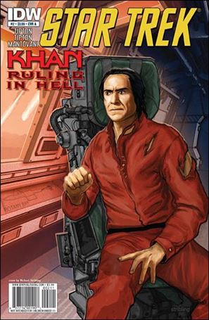 Star Trek: Khan Ruling in Hell  issue 2 Michael Stribling Cover