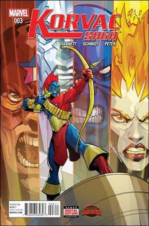 Korvac Saga issue 3 Otto Schmidt Cover