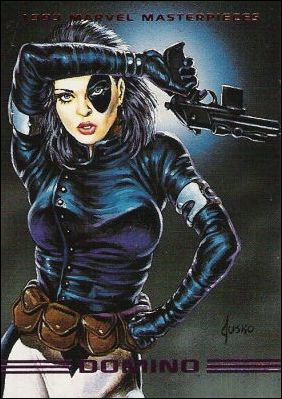 1993 Marvel Masterpieces (Base Set) card 46 Domino