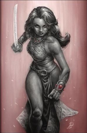John Carter of Mars (2022) issue 1-Y Johnny Desjardins ComicTom101 Red Cover