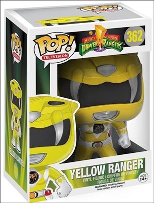 POP! Television figure 362 Yellow Ranger