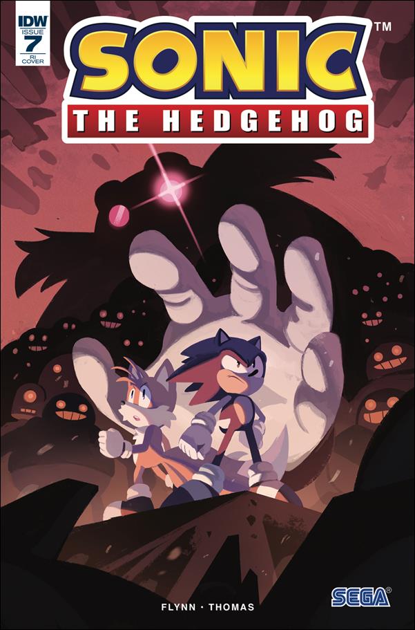 Sonic the Hedgehog (2018) issue 7-C Nathalie Fourdraine 1:10 Cover