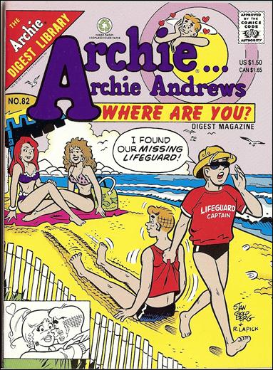Archie…Archie Andrews, Where Are You Comics Digest Magazine issue 82