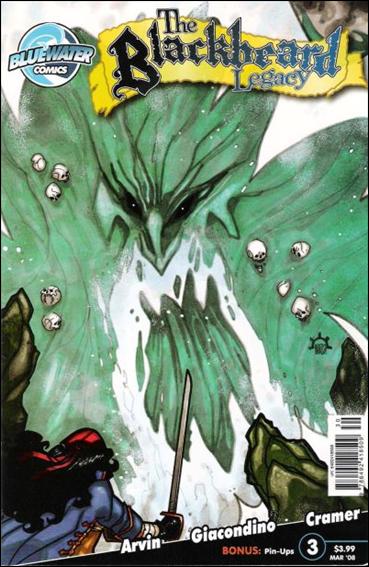 Blackbeard Legacy (2008) issue 3-B Nicolas R. Giacondino Cover