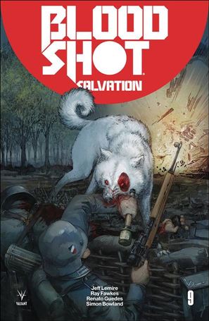 Bloodshot Salvation issue 9 Kenneth Rocafort Cover