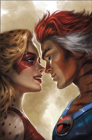 Thundercats (2024) issue 18-K Lucio Parrillo Metal Virgin Cover