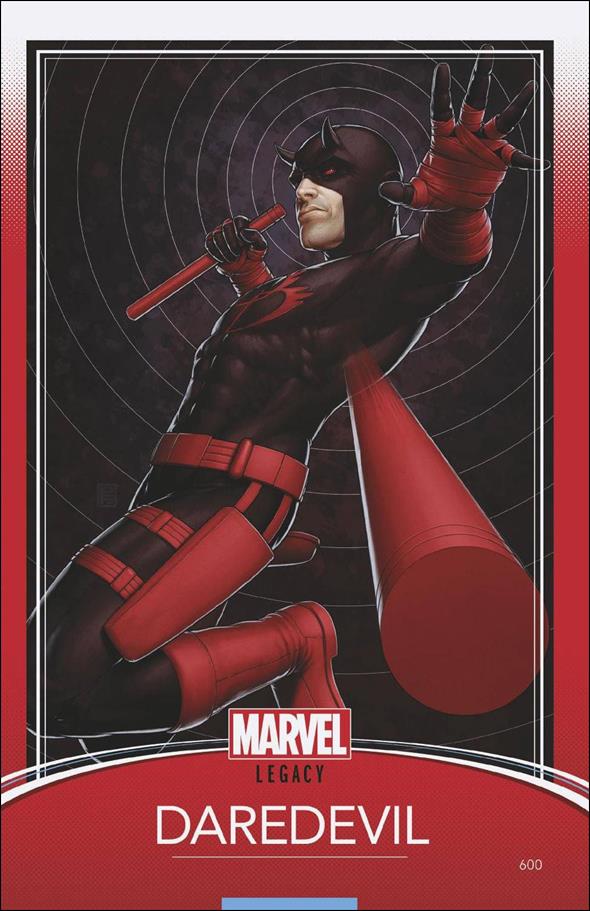 Daredevil (1964) issue 600-C John Tyler Christopher Marvel Trading Card Cover