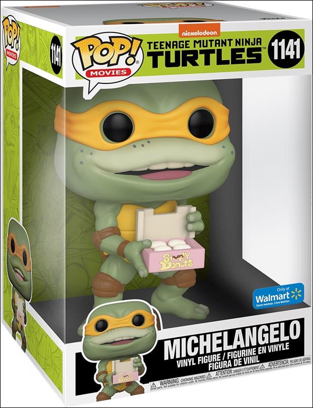 POP! Movies figure 1141 Michelangelo (10 Inch) Walmart Exclusive
