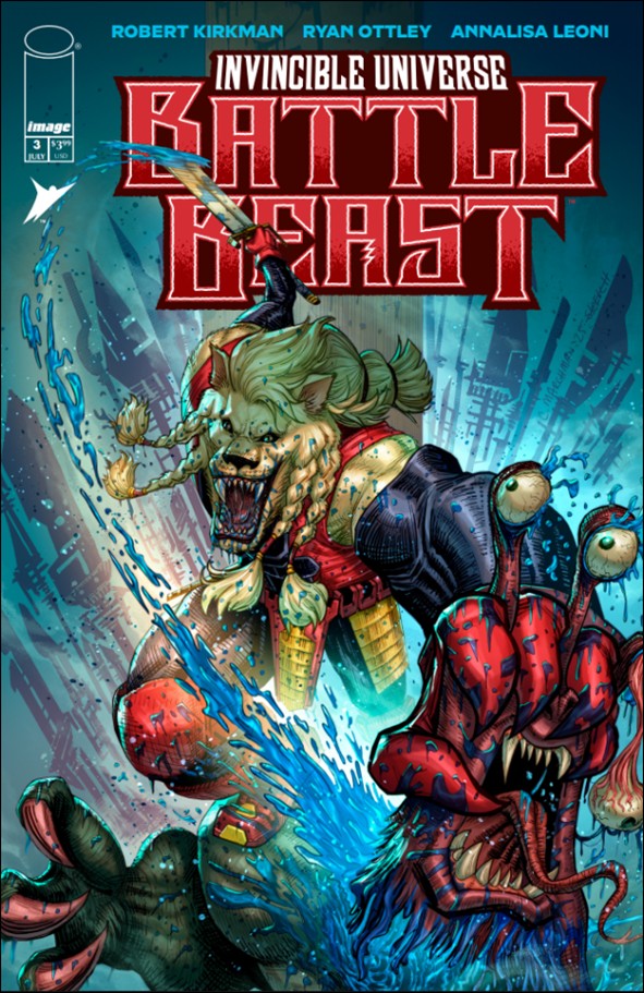Invincible Universe: Battle Beast issue 3-H Retailer Exclusive Chris Marchman Cover