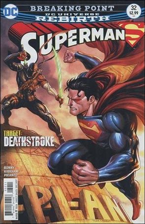 Superman (2016) issue 32 Tyler Kirkham Cover