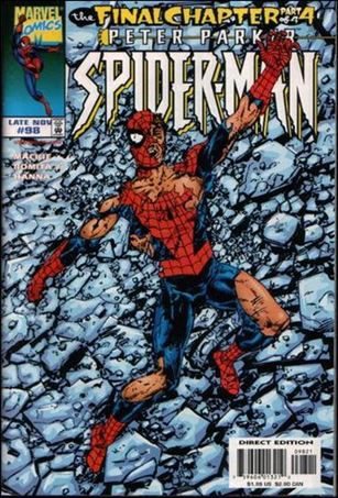 Spider-Man (1990) issue 98-B Ground Cover